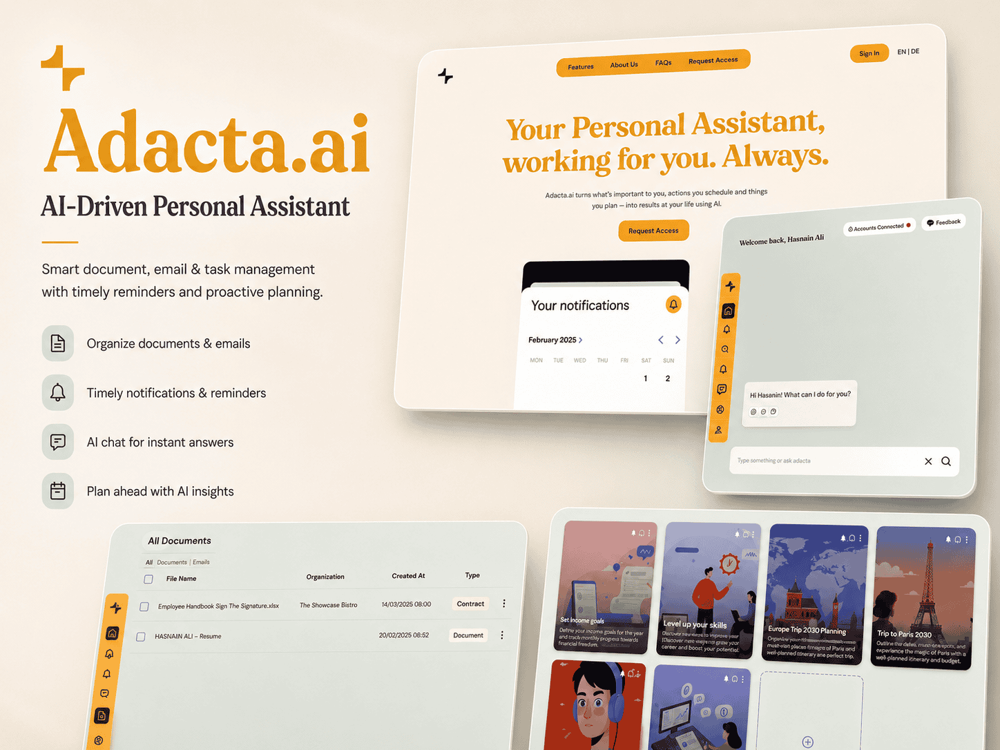 Adacta.ai screenshot